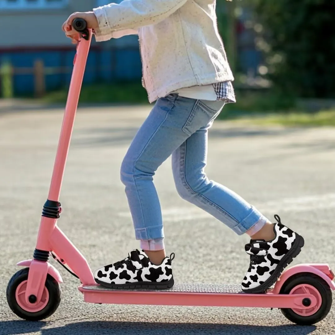 Kids Children Hook & Loop Closure Sneakers with One Strap Unisex Child Non Slip Lightweight Shoes