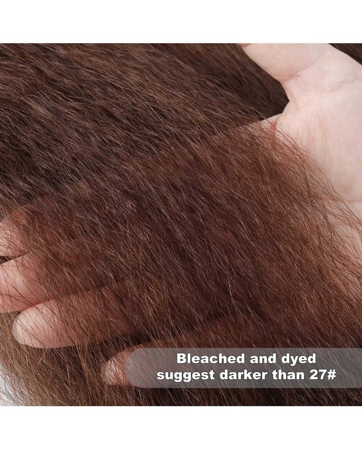 Kinky Straight Bundles Human Hair 100% Virgin Remy Brazilian 16 18 20 Inch Yaki 3 Bundles For Women Natural Black Color