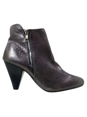 KITTEN HEEL ANKLE BOOT