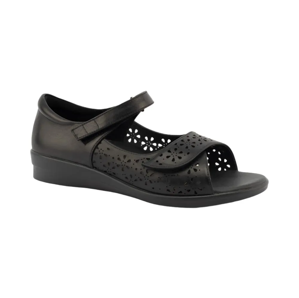 Klouds Tracy Perforated Black