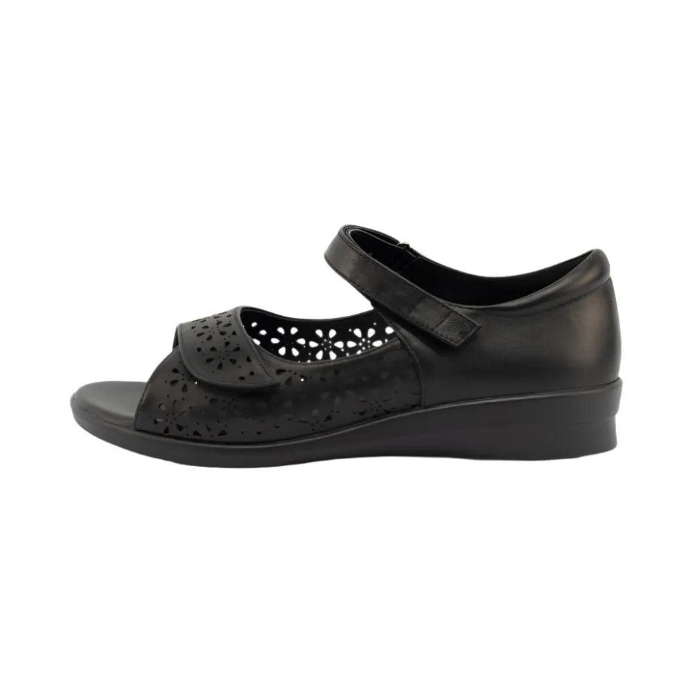 Klouds Tracy Perforated Black
