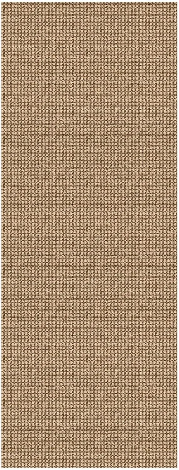 KOZYFLY Boho Runners for Hallways 2x6 ft Washable Kitchen Runner Non Slip Rubber Backed Hall Runners Cotton Entryway Runner Rugs Floor Carpet for Indoor Backdoor Bedroom Kitchen, Tan/Orange/Brown
