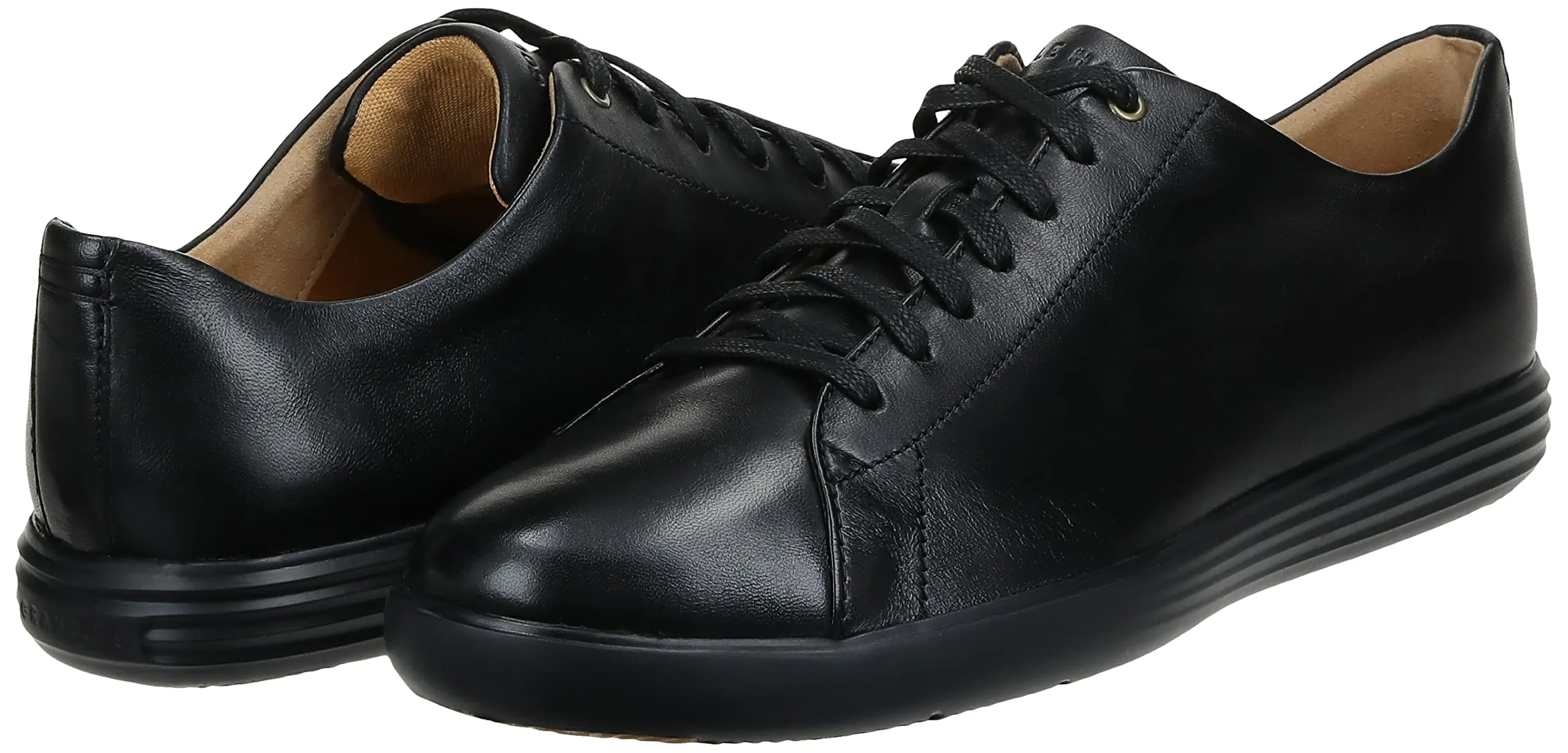 Lace-Up Sneaker Cole Grand Black Fashion Proven track record II Crosscourt Tailored service Leather/Black Haan