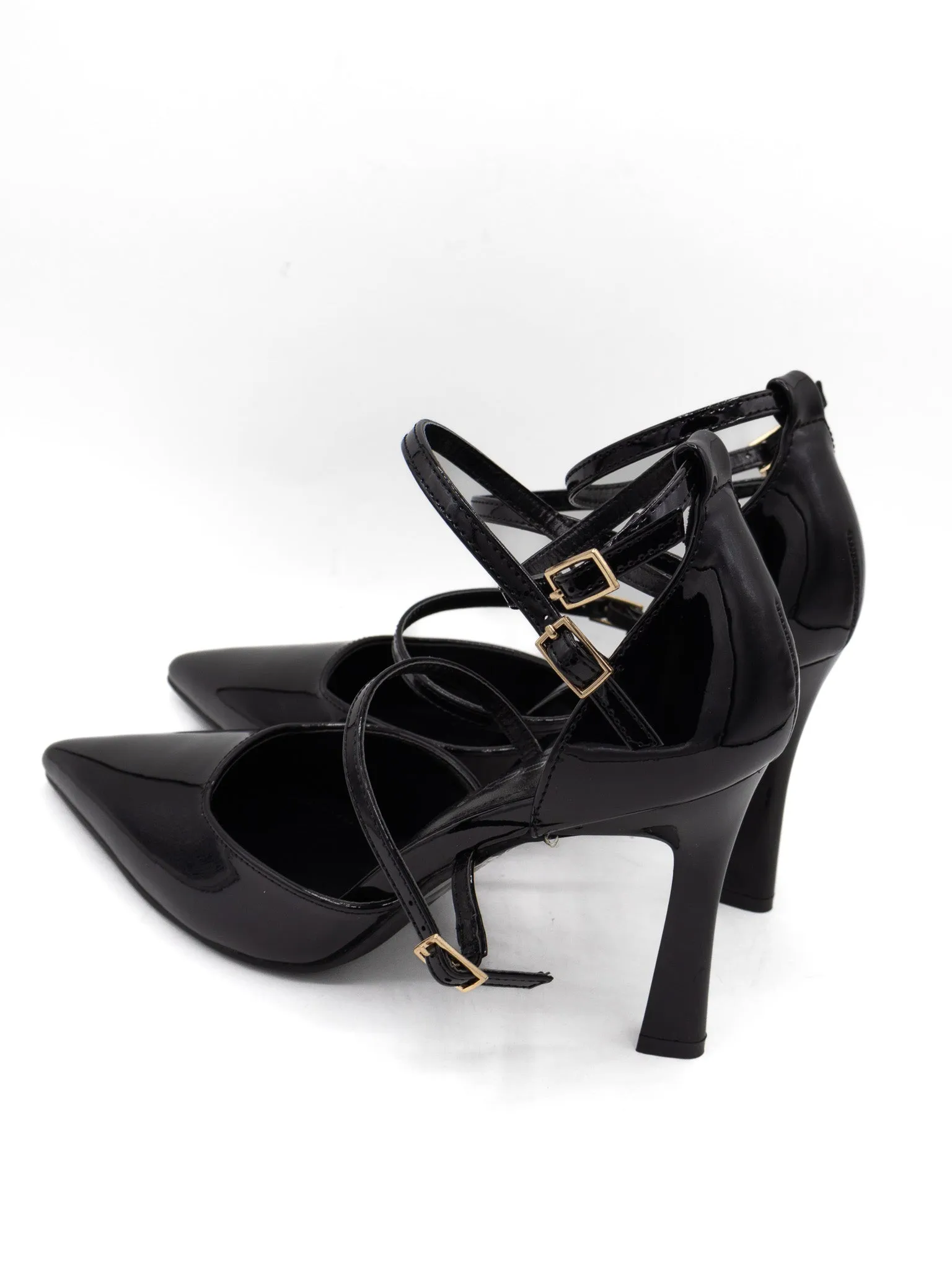 Lacie Buckle Heel