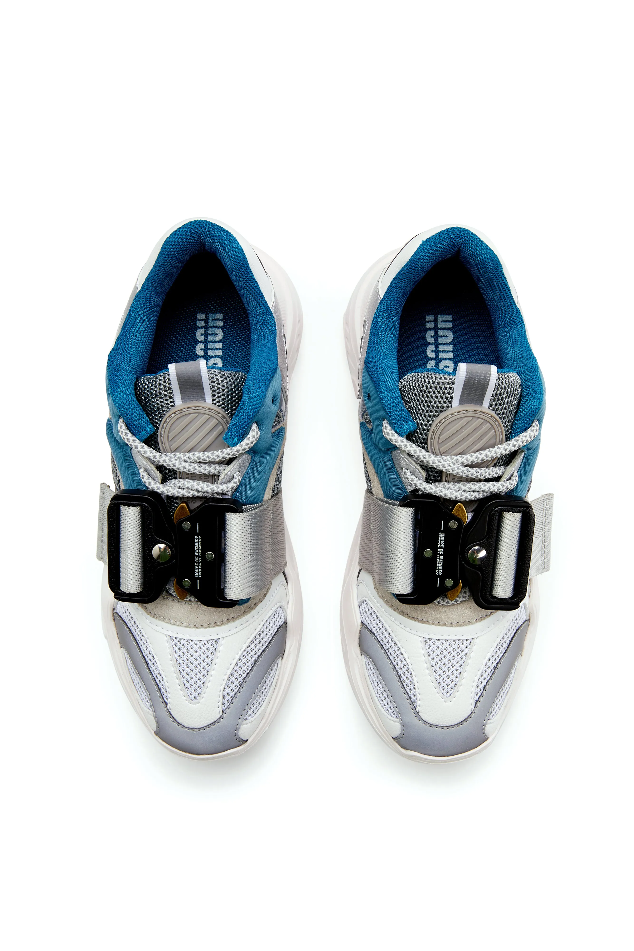 Ladies Buckle Chunky Sneaker 5536