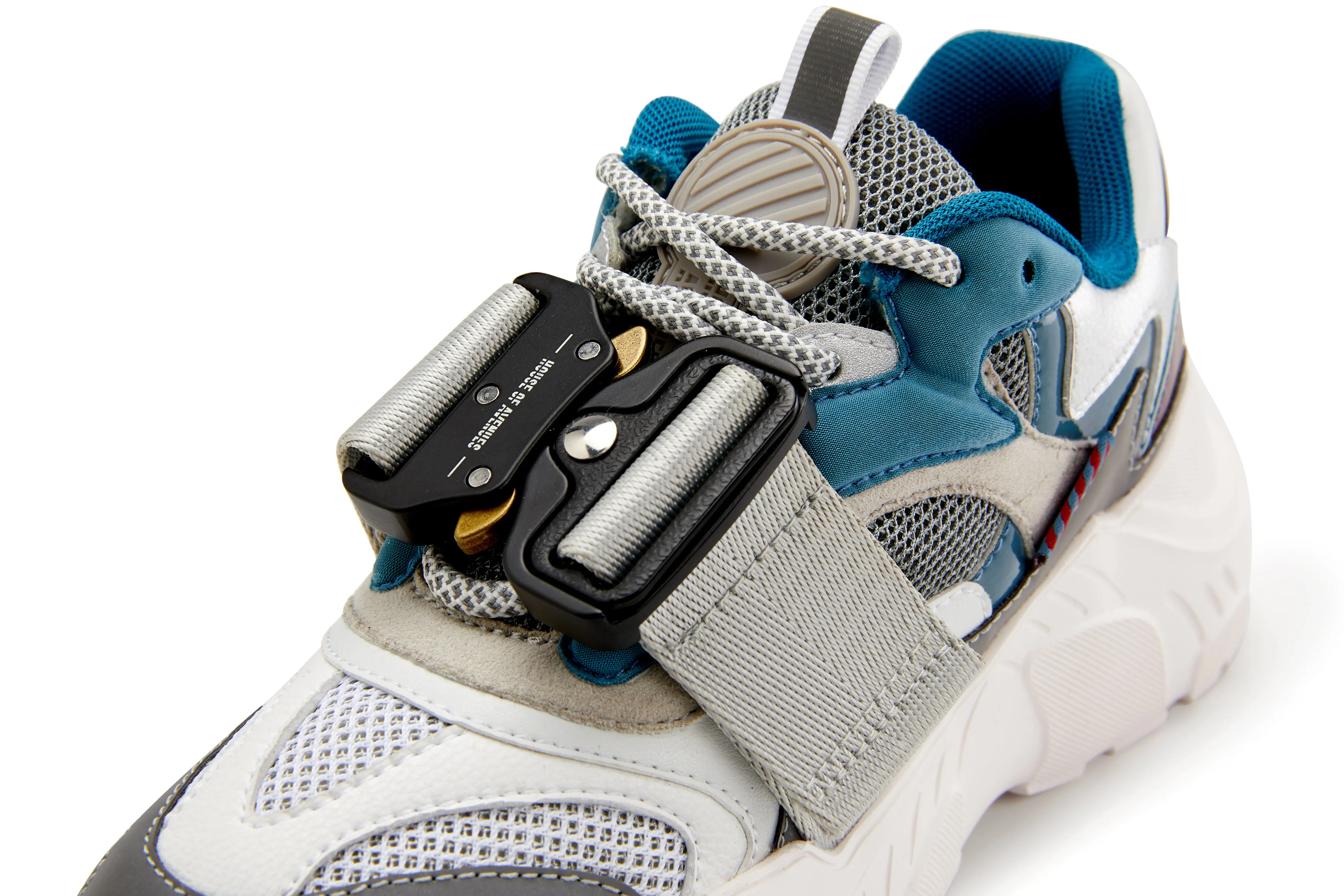 Ladies Buckle Chunky Sneaker 5536