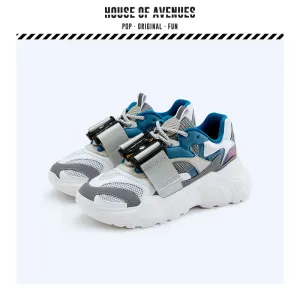 Ladies Buckle Chunky Sneaker 5536