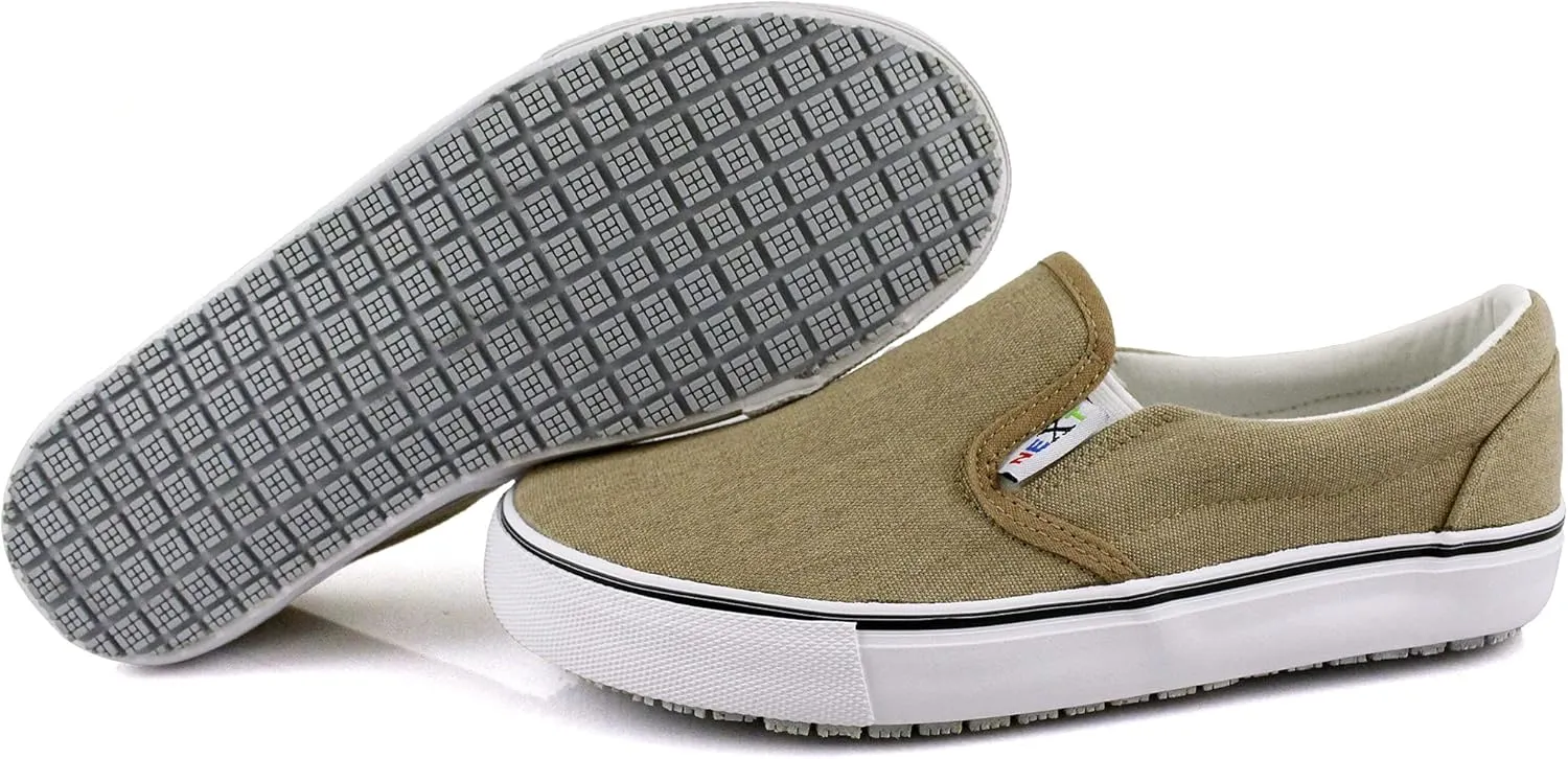 Laforst Mens Sunbrella Cotton Upper Nonslip Slip On Flat Fashion Shoes