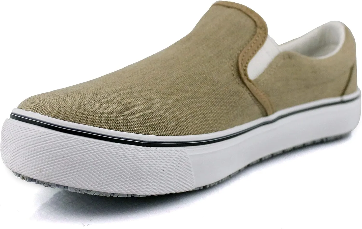 Laforst Mens Sunbrella Cotton Upper Nonslip Slip On Flat Fashion Shoes