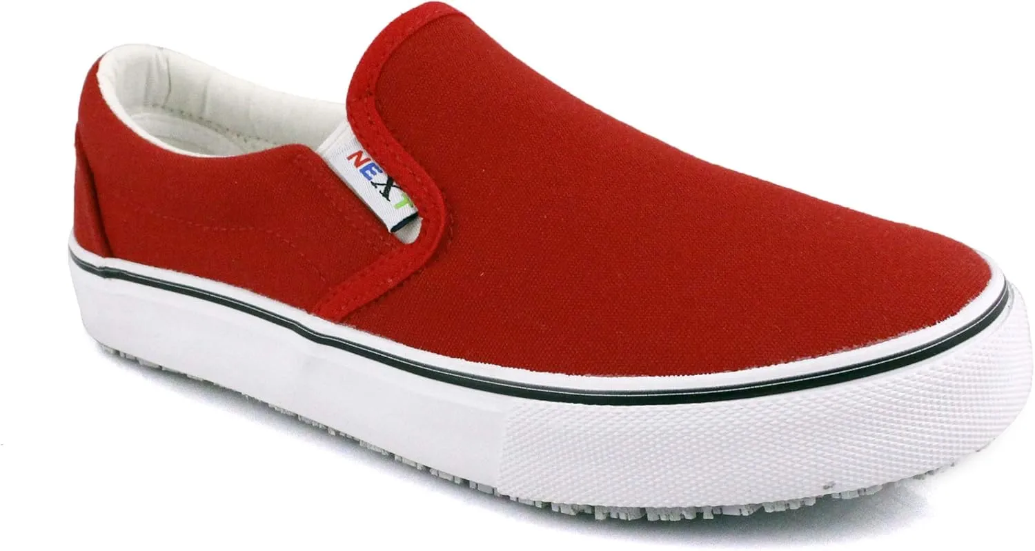 Laforst Nextgen Footwear Womens Sunbrella Nonslip Waitress Server Slip On Flat