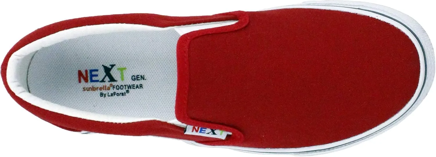 Laforst Nextgen Footwear Womens Sunbrella Nonslip Waitress Server Slip On Flat