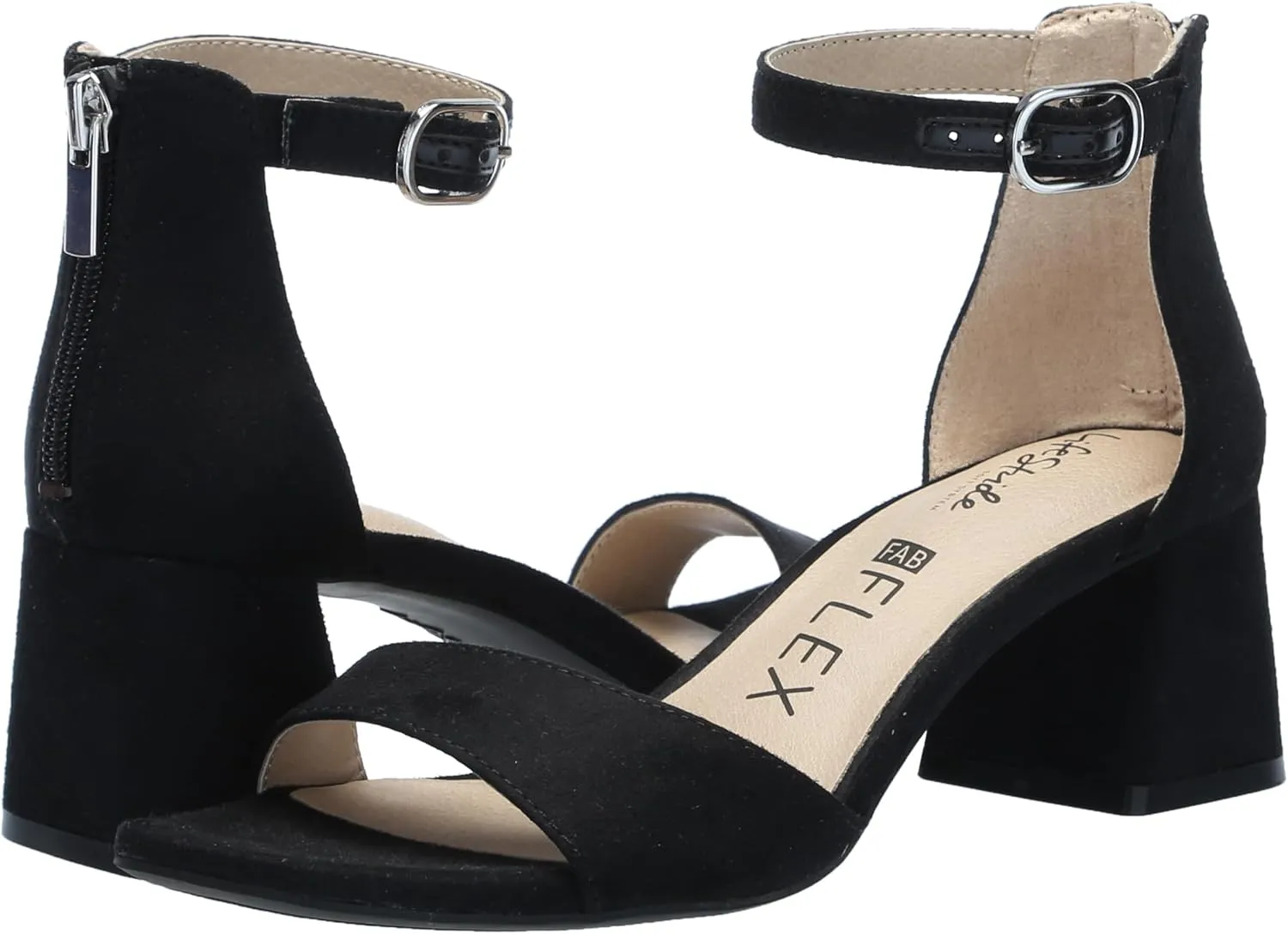 LifeStride Women's Cassidy Ankle Strap Dress Sandals Heeled