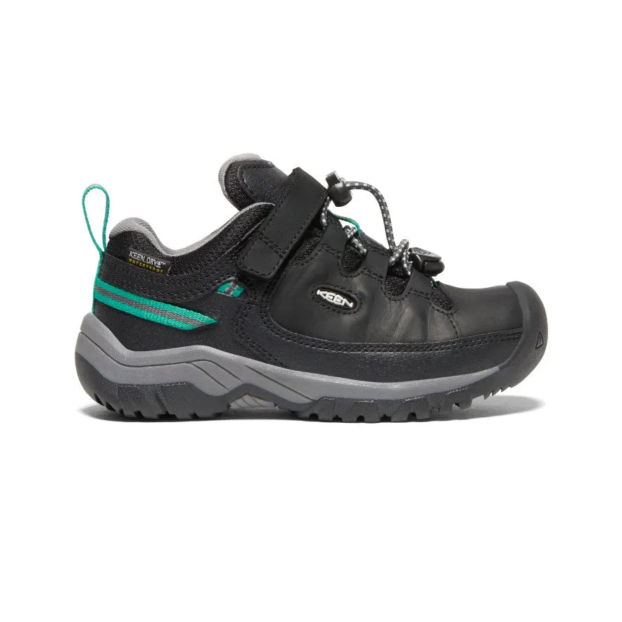 Little Kids' Targhee Waterproof Shoe - Black/Star White