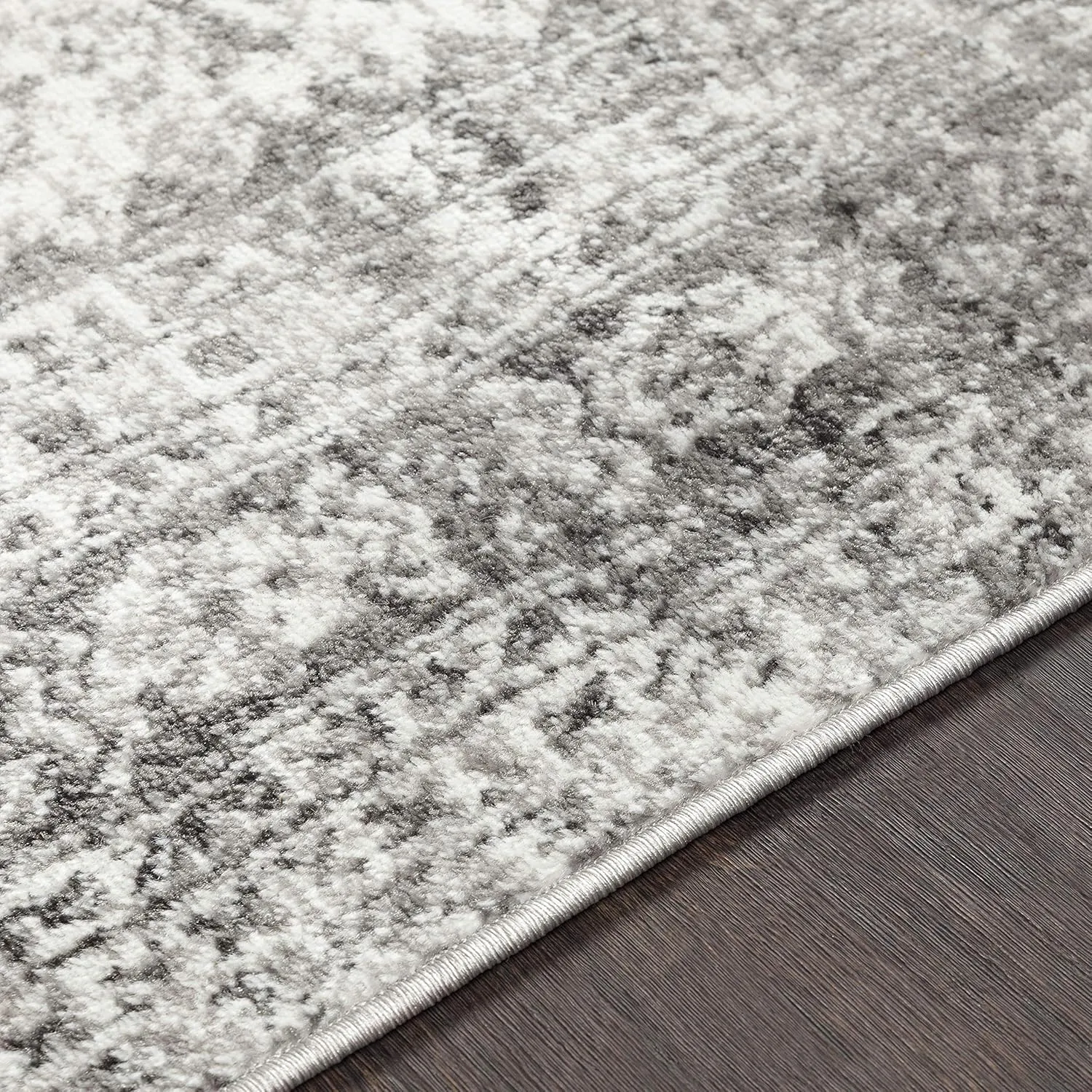 Livabliss Desta Vintage Oriental Area Rug,7'10" x 10'2",Charcoal