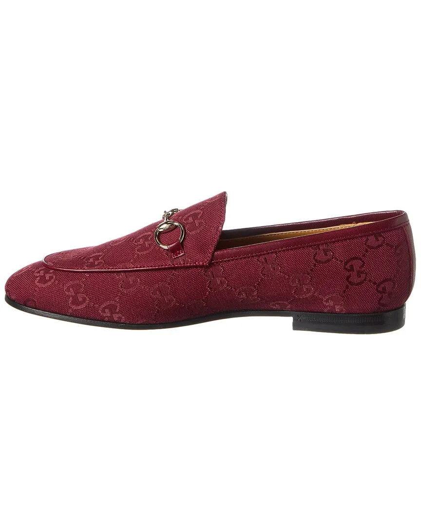 Loafer Budget-friendly Gucci Horsebit Large selection Canvas Gg