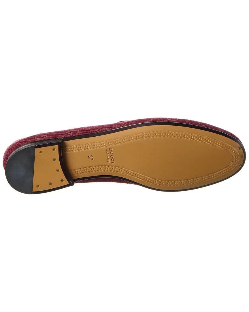 Loafer Budget-friendly Gucci Horsebit Large selection Canvas Gg