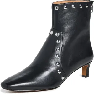 Madewell Women's Dimes Kitten Heel Boot-Stud Ankle