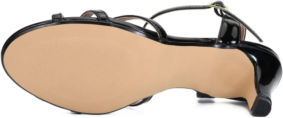 MAIERNISI JESSI Unisex Men's Women's Sandals Ankle Strap Cross Slingback Kitten Heel