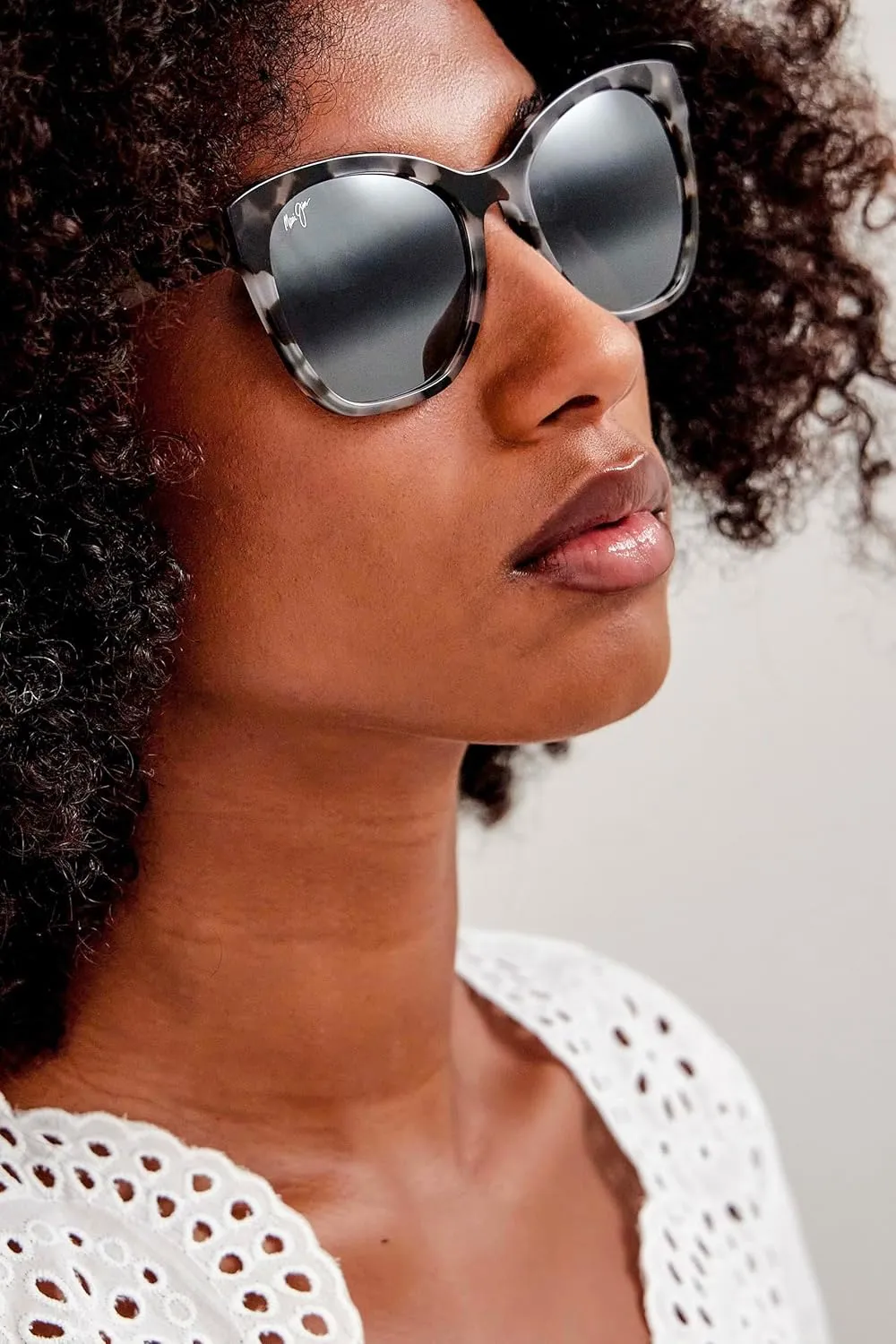 Maui Jim Women's Alulu Polarized Cat Eye Sunglasses