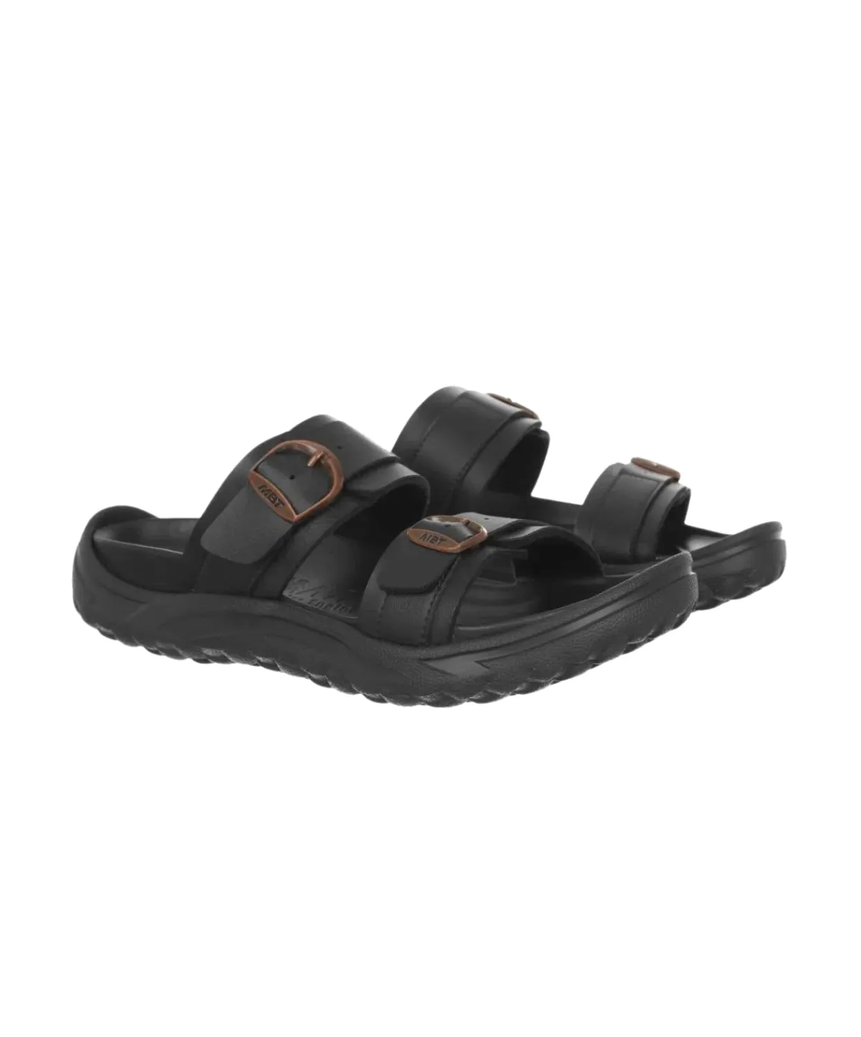 MBT Fuji II Black/Black Womens Recovery Sandals