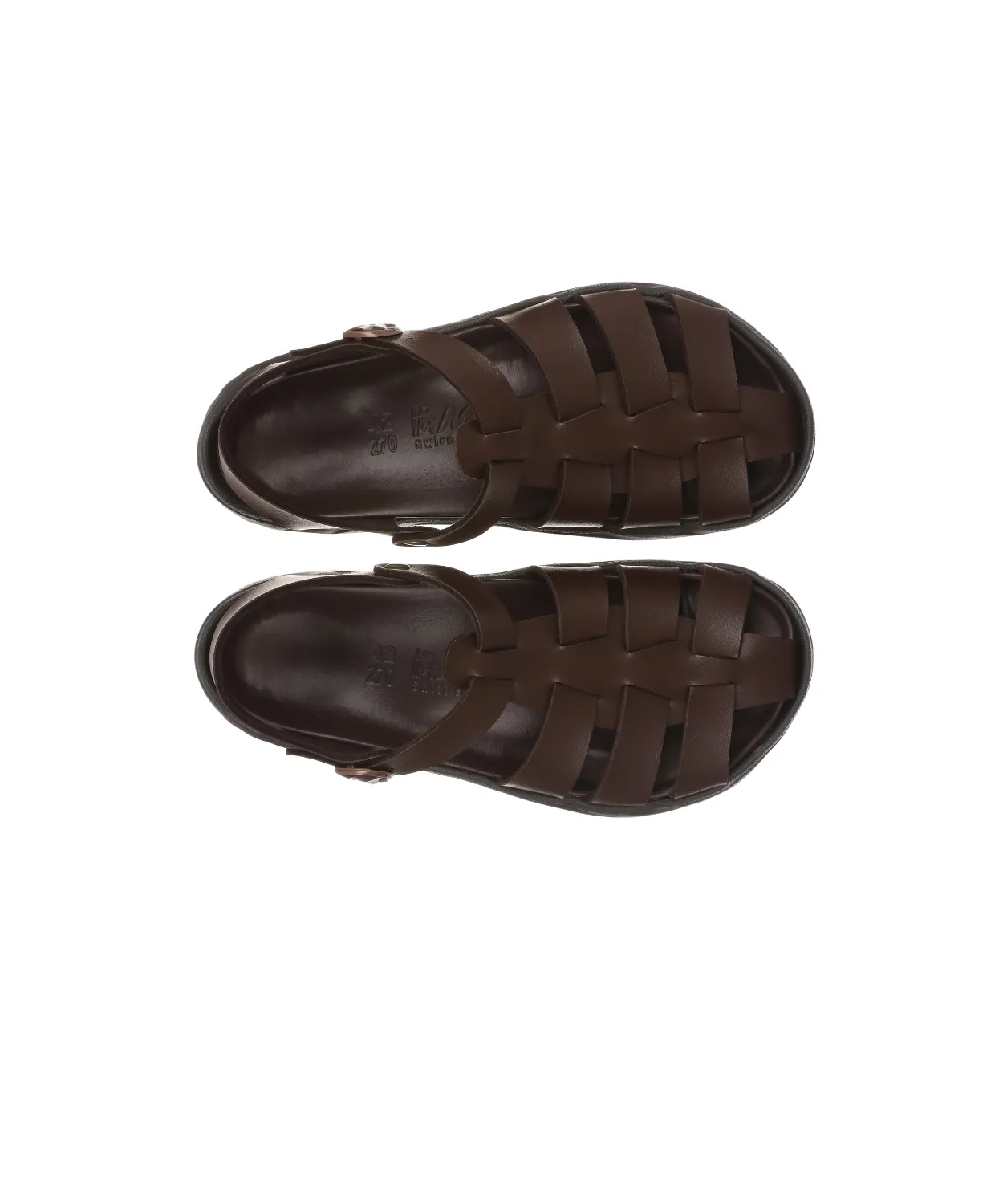MBT Haru Brown Mens Recovery Sandals