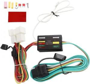 MECMO 4-Pin Trailer Wiring Harness for 2016-2022 Honda Pilot & 2019-2025 Honda Passport, 56291 T-Connector Vehicle Side Towing Hitch Harness for Trailer Light Connect, Factory Tow Package Required