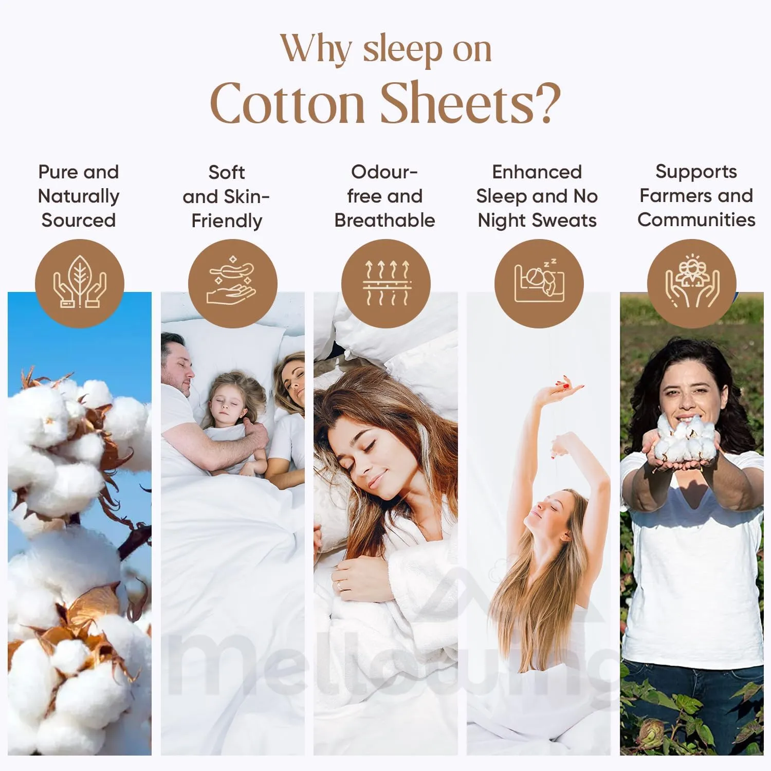 Mellowing Premium 400 TC 100% Egyptian Cotton,Flex Top King Sheets for Sleep Number Bed 16" Deep Pocket,Half Split Queen 34" - Light Blue