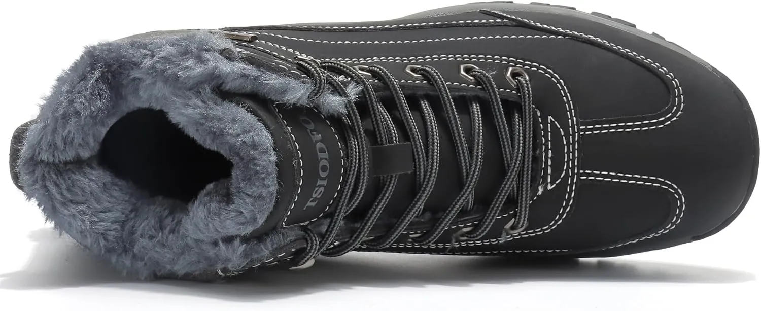 Men Winter Outdoor Hiking Waterproof Snow Boots