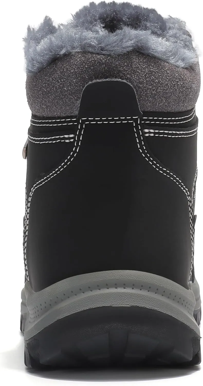 Men Winter Outdoor Hiking Waterproof Snow Boots