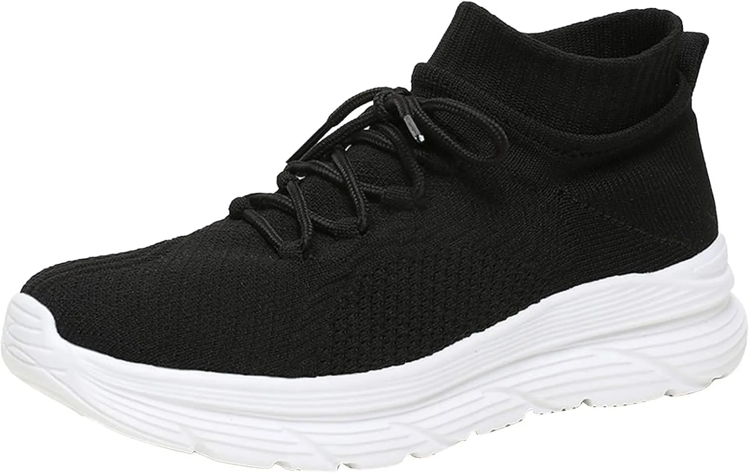 Mens Oxfords Lace-Up Lightweight Casual Walking Shoes Womens Tennis Shoes Flat Feet Men's Casual Dress Shoes Black Platform Sneaker Slip On Tennis Shoe Cross Trainer Shoe