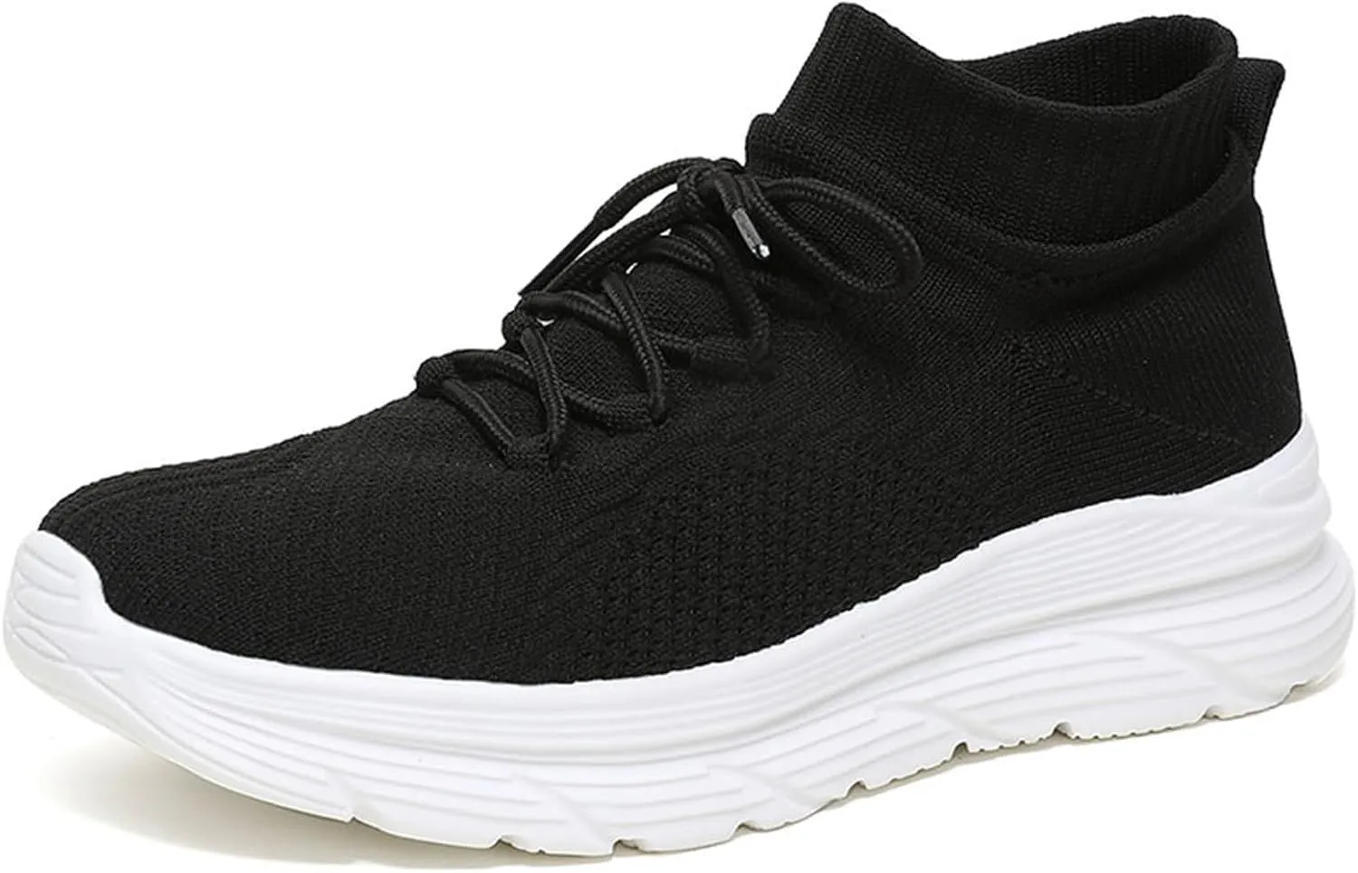 Mens Oxfords Lace-Up Lightweight Casual Walking Shoes Womens Tennis Shoes Flat Feet Men's Casual Dress Shoes Black Platform Sneaker Slip On Tennis Shoe Cross Trainer Shoe