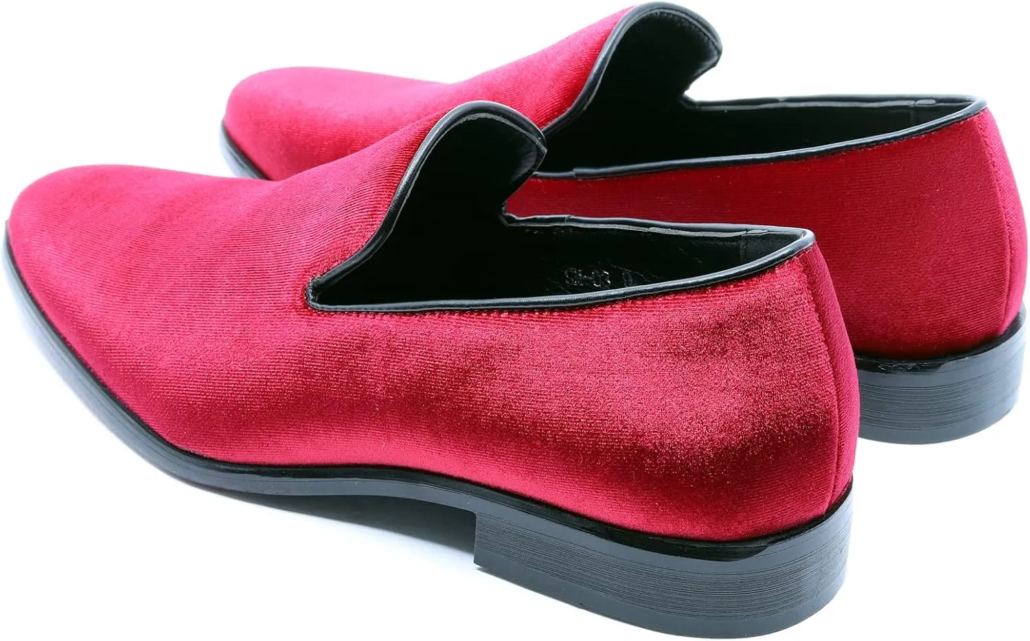 Men's Vintage Velvet Designer Classic Dress Tuxedo Loafers Slip On Shoes SM-03