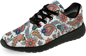 Men's Women's Paisley Print Walking Shoes Comfort Casual Lighweight Tennis Running Sneakers