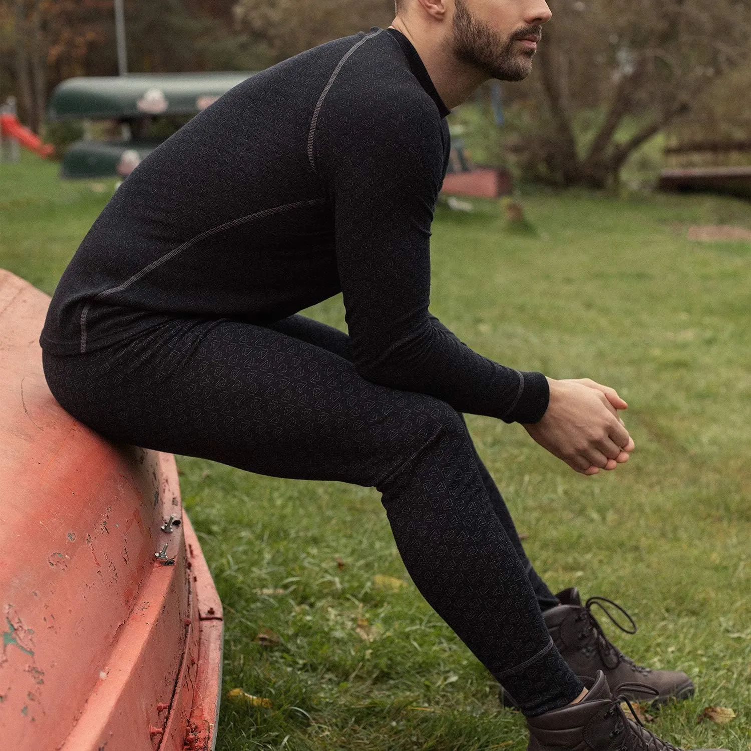 Merino Xtreme Men’s Performance Base Layer Long John Pants 220 GSM