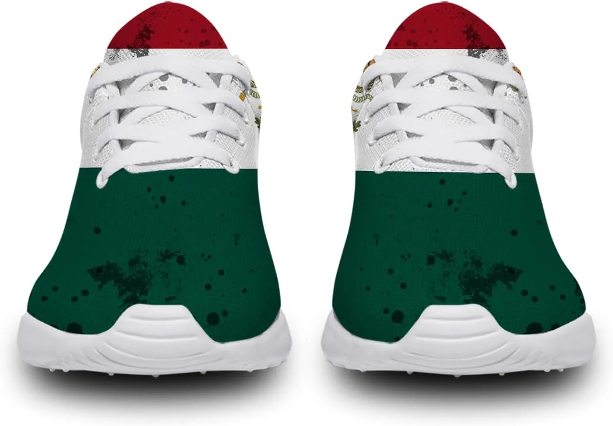 Mexico Shoes for Women Men Mexican Flag Running Shoes Tenis Walking Sneakers Gifts for Mom Dad