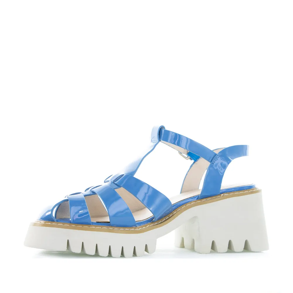 MILA RAINE FUSE BLUE PATENT