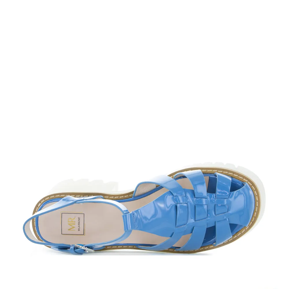MILA RAINE FUSE BLUE PATENT