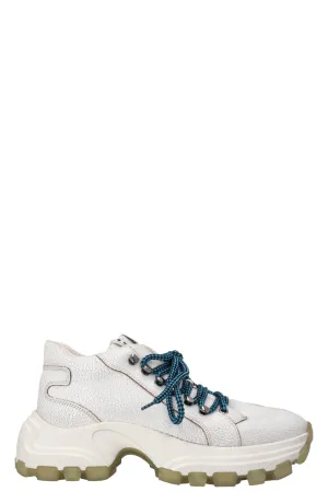 MIUMIU Low Top Hiking Sneaker Leather White
