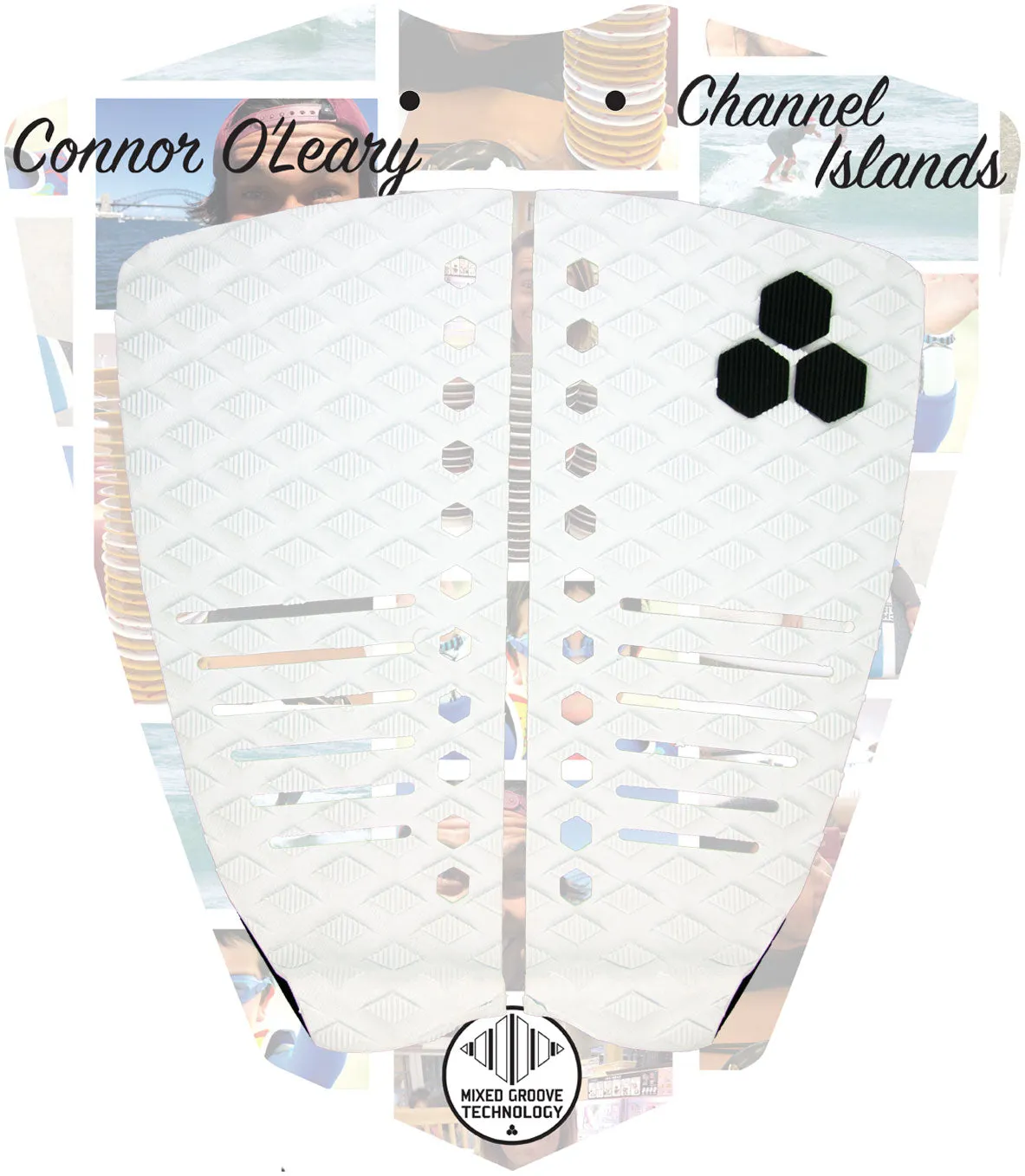 Mixed Groove 2 Piece Flat Pad
