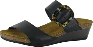 NAOT Footwear Kingdom Women’s Wedge Sandal with Buckle, Cork Footbed, and Arch Support - Adjustable Three-Strap Sandal With Backstrap - Comfort and Support – Lightweight and Perfect for Travel