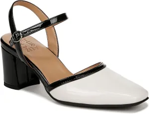 Naturalizer Women's Wave Ankle Strap Closed Toe Heeled Dress Shoe