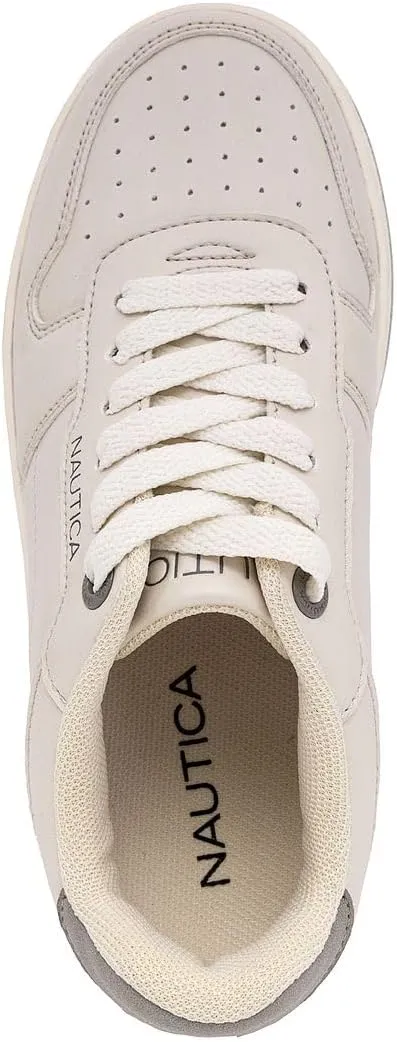 Nautica Kids Boys Lace-Up Fashion Sneakers Low-Top Dress Shoes for Youth - (Big Kid/Little Kid)