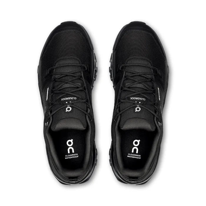 On Running Cloudrock Low Waterproof Black