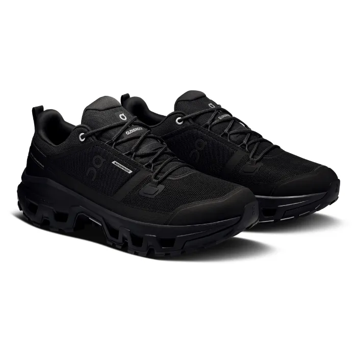 On Running Cloudrock Low Waterproof Black
