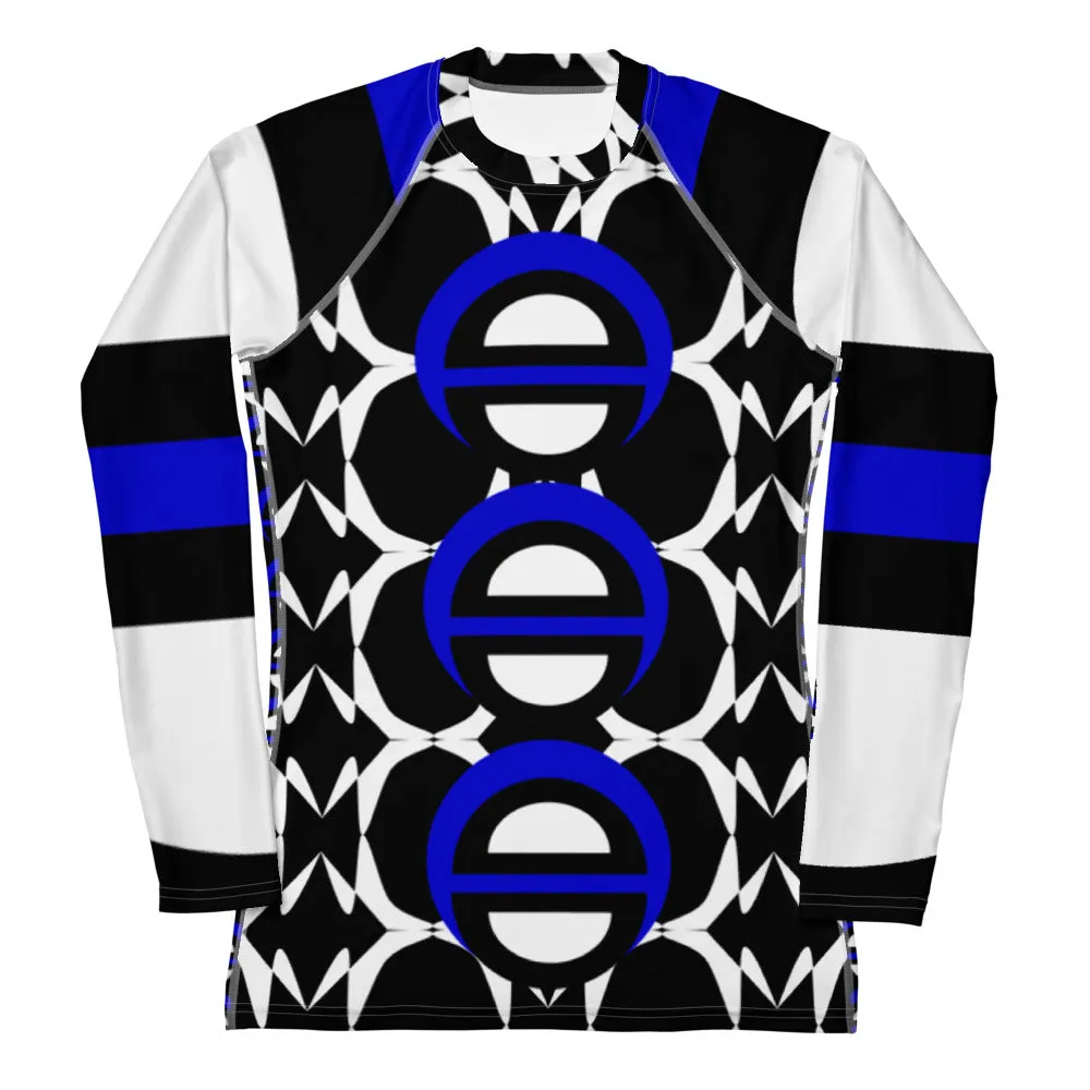 Origen Destination |On-Arrival Point of Origen Blu-light Women's  Rash Guard