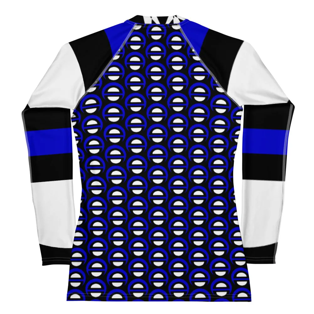 Origen Destination |On-Arrival Point of Origen Blu-light Women's  Rash Guard