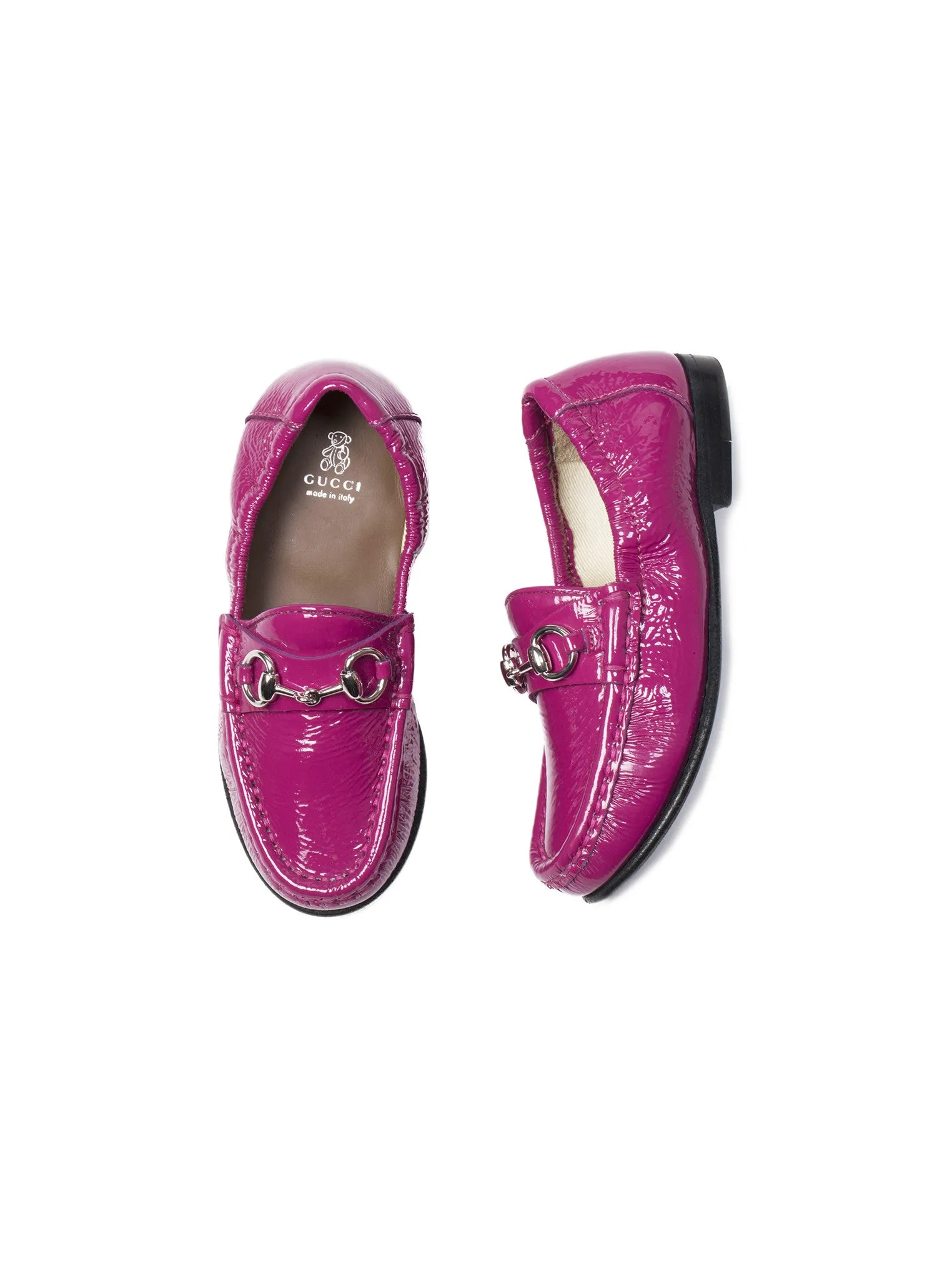 Patent Leather Horsebit Loafer - Pink