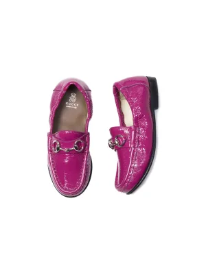 Patent Leather Horsebit Loafer - Pink