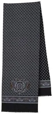 Pavlovo Posad Wool Scarf for Men 11x55'' (27x140 cm) 100% Wool Men’s Shawl