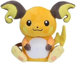 Pokemon Center: Sitting Cuties: Raichu Plush # 26 - Generation 1-6 in